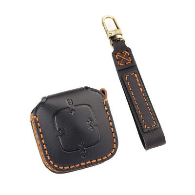 4 8 Buttons Genuine Leather Car Key Case Cover Fob Shell for ZEEKR 001 009 X 2023 2024 Car Accessories