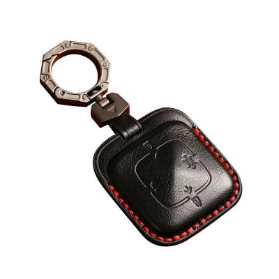 Luxury Leather Car Key Case Cover Fob Shell for ZEEKR 001 009 X 2023 2024 Car Accessories