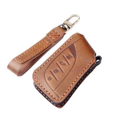  Genuine Leather Car Key Case Cover Fob Shell for Lexus NX ES UX US RC LX GX IS RX 200 250h 350h LS 450h 260h 300h UX200  - 副本