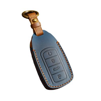 Leather Car Key Case for Chery Omodas Tiggo 7 Plus Tiggo 8 Tiggo 8 PLUS 8 Pro 7 Pro Arrizo 5 PLUS Car Holder Bag - 副本