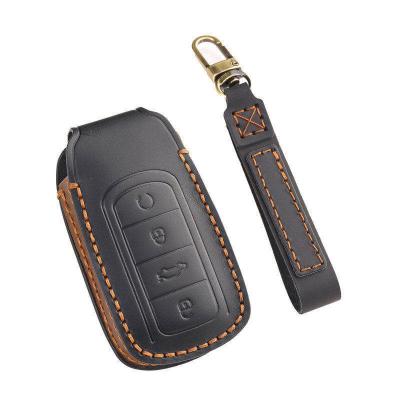 Genuine Leather Car Key Case Cover Fob Shell for Chery Tiggo 8 Pro Tiggo 8plus New 5 plus 7pro Chery Tiggo 7 Pro Max Omoda 5 C5 Modod