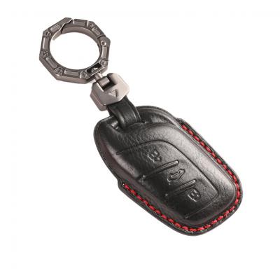 Luxury Leather Car Key Case Cover Fob Shell for MG 4 2023 Mg4 Ev MG HS GT ZS EV ZX MG5 MG6 for Roewe RX3 RX5 RX8 ERX5 I6 I5